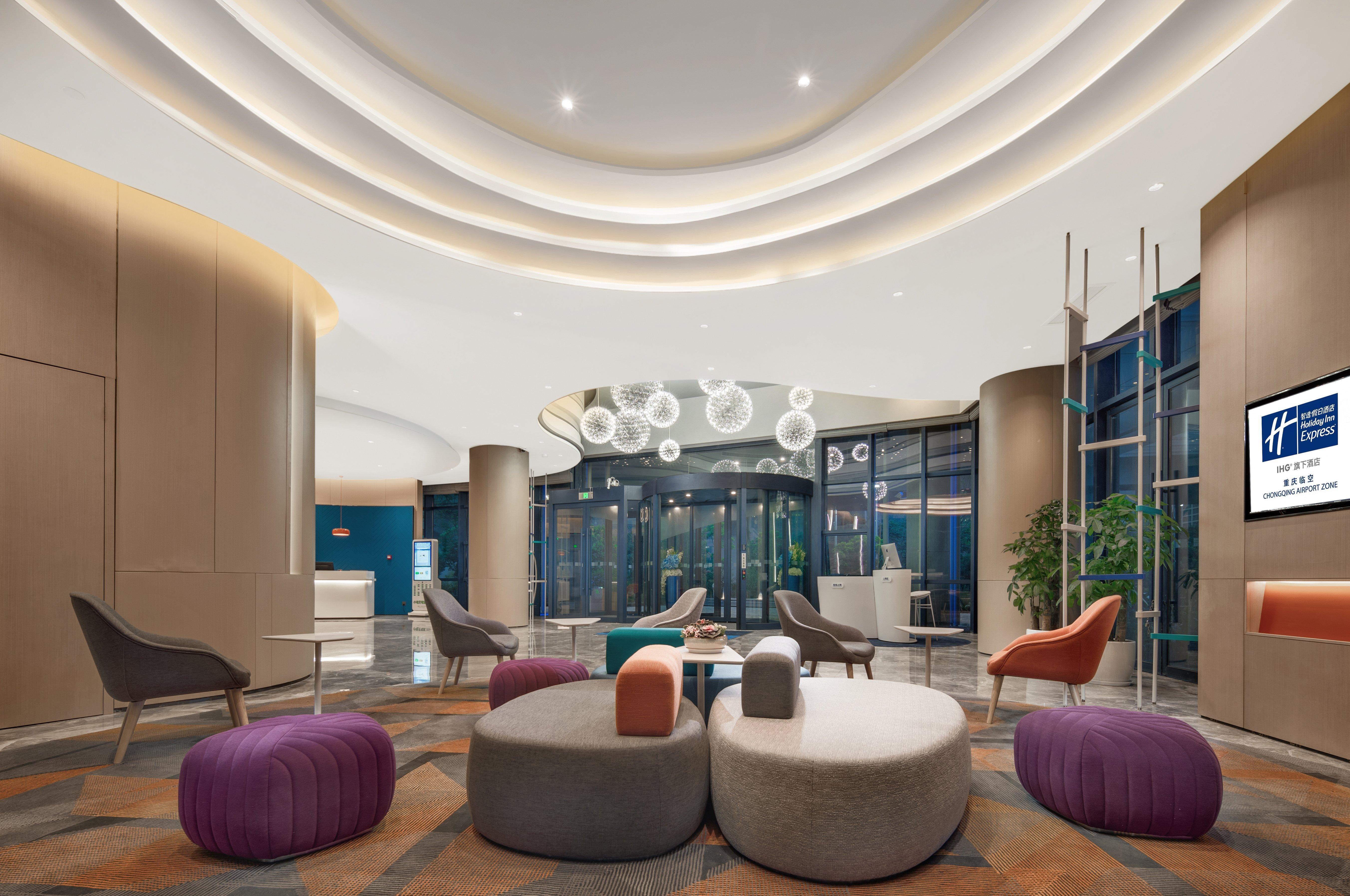 Holiday Inn Express Chongqing Airport Zone By Ihg Buitenkant foto